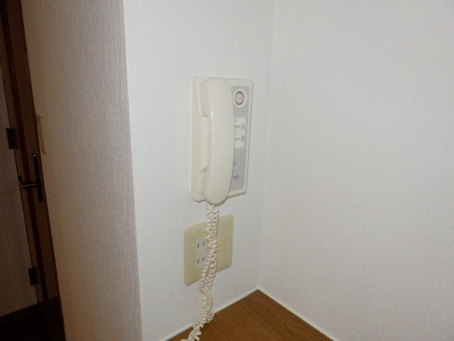 Security. Intercom of worry came visitor