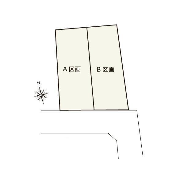 Compartment figure. Land price 38 million yen, Land area 77.48 sq m