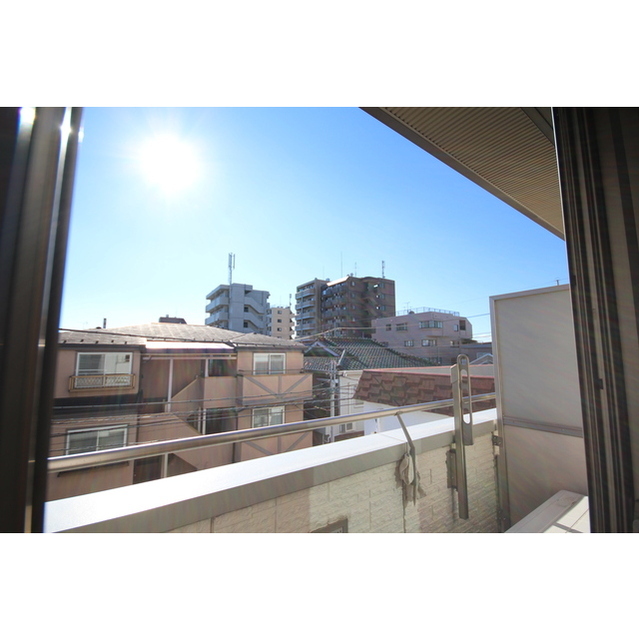 Balcony. Refreshing opening there is a feeling of freedom