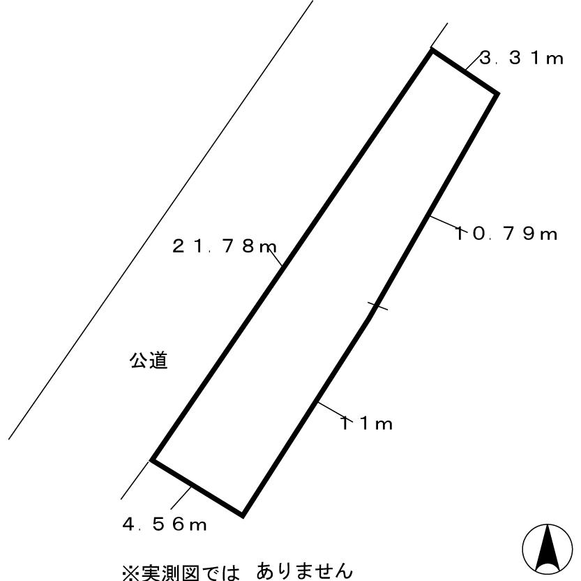 Compartment figure. Land price 41,800,000 yen, Land area 89 sq m