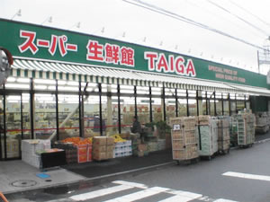 Supermarket. 558m to super fresh Museum TAIGA (super)