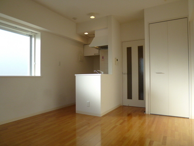 Living and room. Counter Type of kitchen