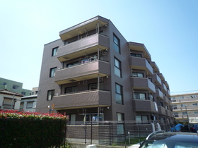 Building appearance. Tiled apartment with auto-lock
