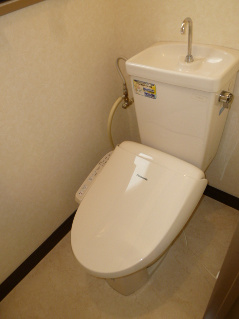 Toilet. Toilet with shower