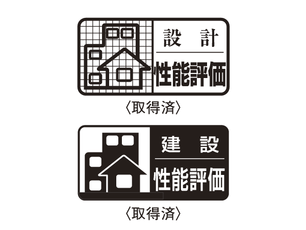 Building structure.  [Housing Performance Indication System] The third-party organization of the country registration, It has introduced a housing performance indication system to evaluate the housing performance at the time of completion at the time of design.