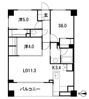 Floor: 2LDK + S + 2WIC, occupied area: 68.44 sq m, Price: 48,800,000 yen, now on sale