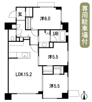 Floor: 3LDK + SIC + 2WIC, occupied area: 74.06 sq m, Price: 43,679,721 yen, now on sale