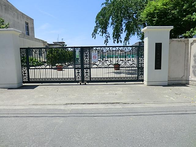 Junior high school. Tamagawa 744m until junior high school