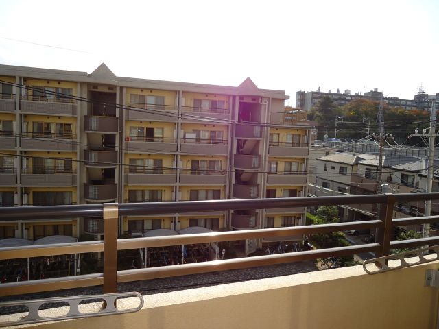 View. The view from the balcony