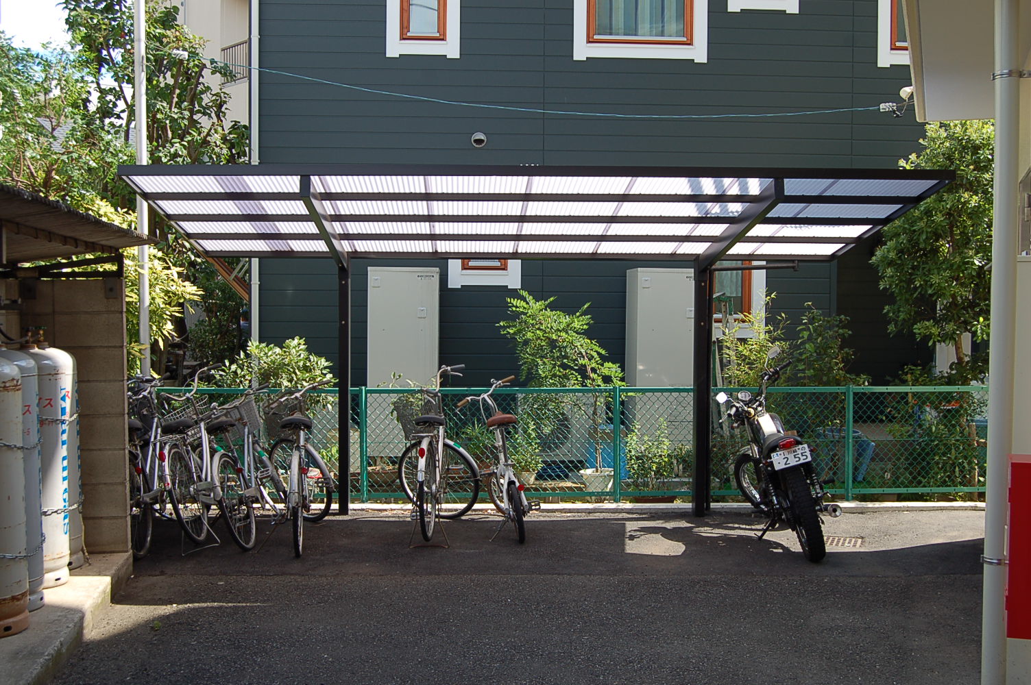 Other common areas. Bicycle-parking space