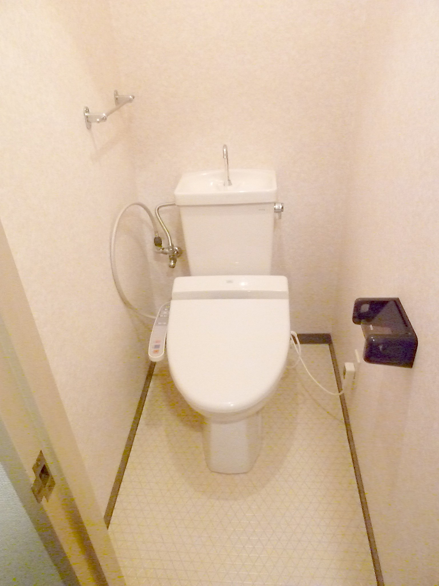 Toilet. Warm water washing toilet seat