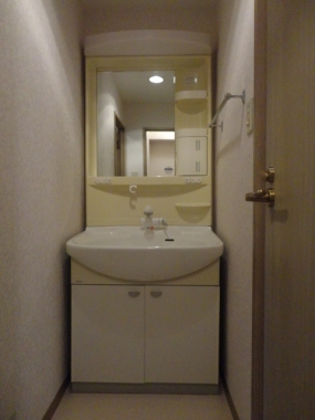 Washroom. Independent wash basin