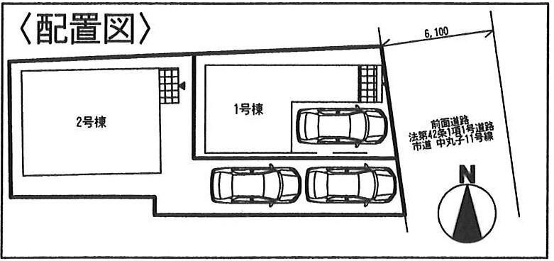 The entire compartment Figure. layout drawing