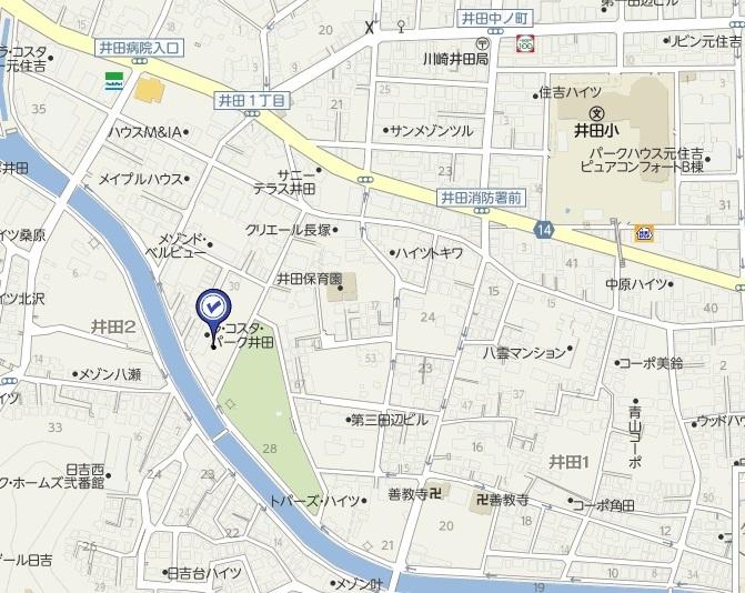 Local guide map. Local map