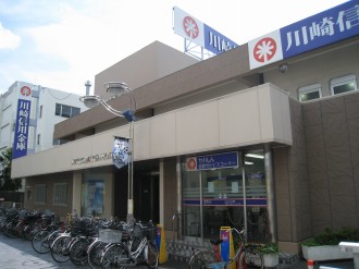Bank. 342m to Kawasaki Shinkin Bank Miyauchi Branch (Bank)