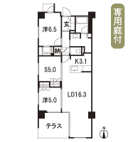 Floor: 2LDK + S + N + WIC, the occupied area: 78.97 sq m, Price: TBD
