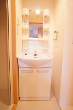 Washroom. Independent wash basin