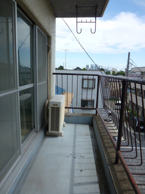 Balcony. South-facing per day good