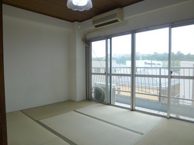 Living and room. Japanese-style opening is large on the south-facing