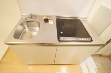 Kitchen. 2-neck IH cooking heater