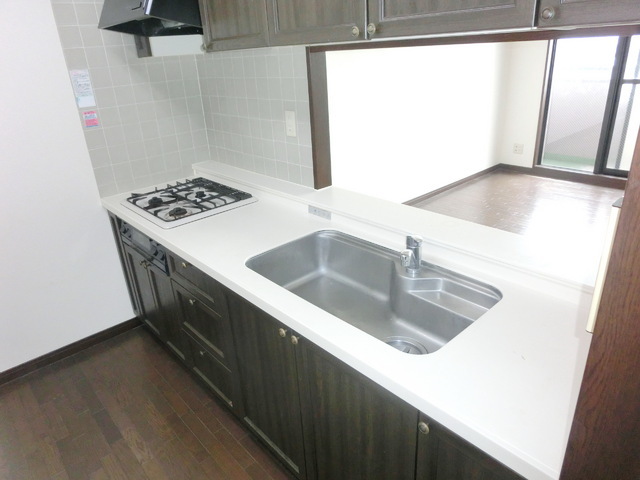 Kitchen. Cooking is easy spread of the kitchen