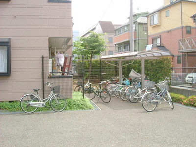 Other common areas. Bicycle-parking space