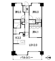 Floor: 3LDK, occupied area: 68.18 sq m, Price: 56,800,000 yen, now on sale