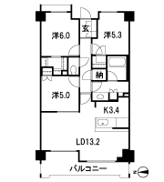 Floor: 3LDK + N + 2WIC, occupied area: 73.44 sq m, Price: 61,800,000 yen, now on sale