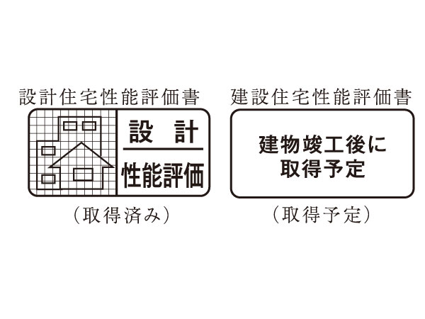 Building structure.  [Adopt the Housing Performance Indication System] Adopt a "housing performance evaluation" that Minister of Land, Infrastructure and Transport registration of third-party organization to evaluate objectively housing performance. Get the "design Housing Performance Evaluation Report" to undergo examination at the design stage. Also, Construction ・ It is also scheduled acquisition "construction Housing Performance Evaluation Report" to undergo examination at each stage of completion. (All houses subject) ※ For more information see "Housing term large Dictionary"