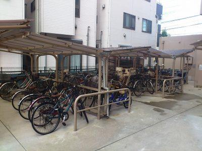 Parking lot. Bicycle-parking space There is no current free