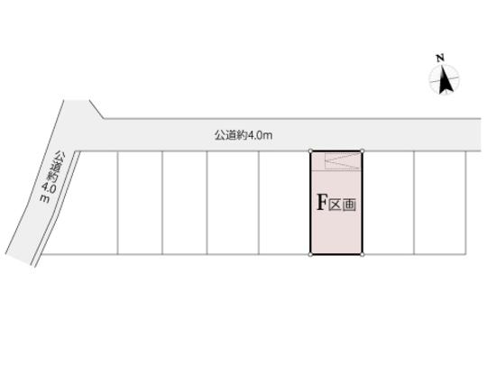Compartment figure. Land price 37,070,000 yen, Land area 88.82 sq m compartment view