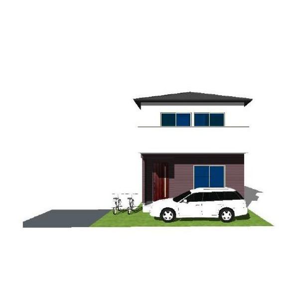Building plan example (exterior photos). 2-story appearance Perth