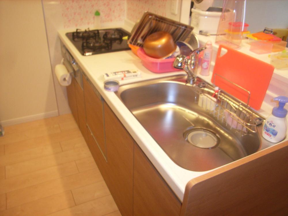 Kitchen. Face-to-face open-counter kitchen (with dishwasher dryer)