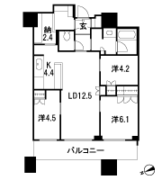 Floor: 3LDK + SIC + N, the occupied area: 75.99 sq m, Price: 62,280,000 yen, now on sale
