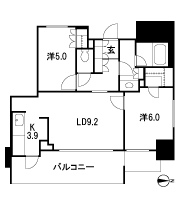 Floor: 2LDK + WIC, the occupied area: 55.78 sq m, Price: TBD