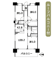 Floor: 3LDK + BW (big walk-in closet), the occupied area: 65.27 sq m, Price: 39,880,000 yen, now on sale