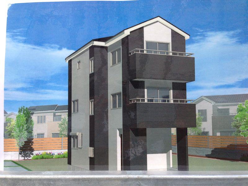 Rendering (appearance). Simple appearance of white and black system