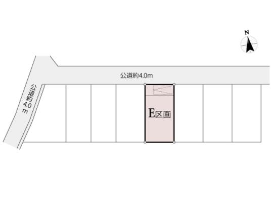 Compartment figure. Land price 37,240,000 yen, Land area 89.02 sq m compartment view