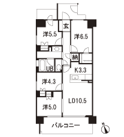 Floor: 4LDK + storeroom + walk-in closet, the occupied area: 76.89 sq m, Price: TBD