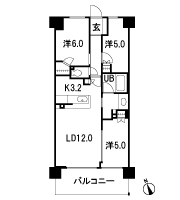 Floor: 3LDK + walk-in closet, the area occupied: 66.4 sq m, Price: TBD