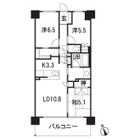 Floor: 3LDK + family cloakroom, occupied area: 70.76 sq m, Price: TBD