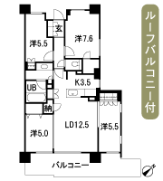 Floor: 4LDK + N + WIC, the occupied area: 85.56 sq m, Price: TBD