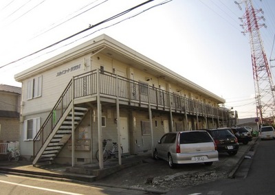 Building appearance. On-site parking space Yes! 15000 yen / Is the month.