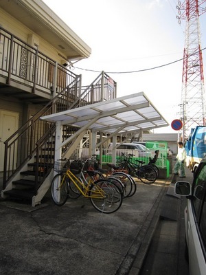 Other common areas. Is a bicycle parking lot.