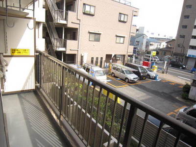 Balcony. It is a photograph of the second floor of the room of the same type.