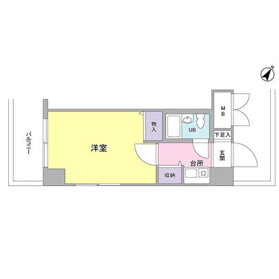 Floor plan. Property whereabouts floors, Second floor ・ Laundry Area have in the southeast corner room indoor storage