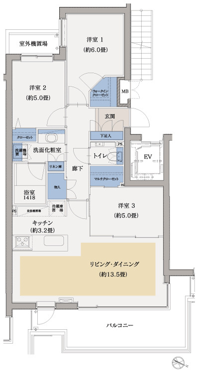 Floor: 3LDK, occupied area: 74.33 sq m, Price: TBD
