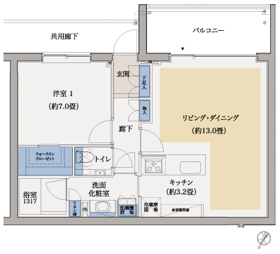Floor: 1LDK, occupied area: 54.87 sq m, Price: TBD