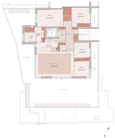 Floor: 4LDK, occupied area: 113.94 sq m, Price: TBD