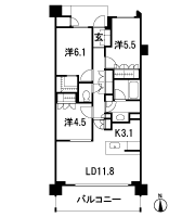Floor: 3LDK + WIC, the occupied area: 73.24 sq m, Price: TBD